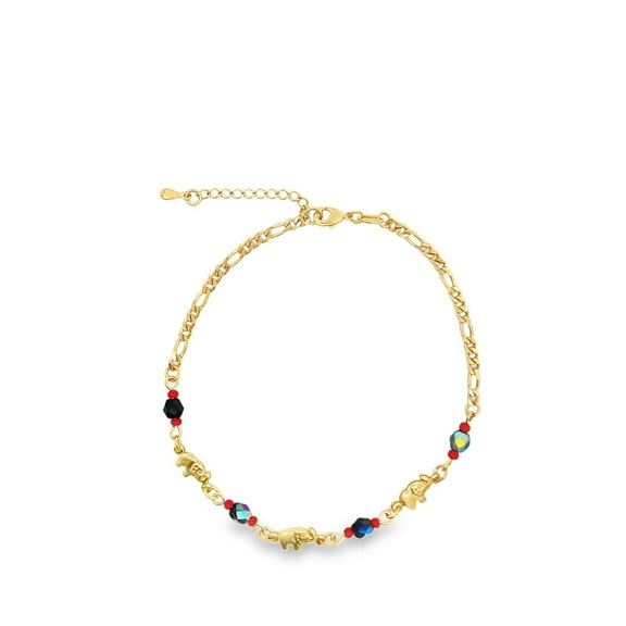 Elephant Azabache Charms Anklet