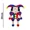 01, variant on /New Styles The Amazing Digital Circus Pomni Jax Plush Toy Anime Cute Theater Rabbit Doll Cartoon Clown Christmas Kids Gifts