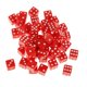 thumbnail image 1 of Paquete de 50 dados acrílicos de seis caras D6 15 mm para  Wargaming Props Toys perfke Dados, 1 of 8