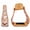 Bronze Cactus, variant on Horse Western 5" Slanted Offset Angled Cactus Engraved Pink Aluminum Show Stirrups 51243RB