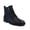 Black Leather, variant on AZAR MAN Men's Cap Toe Genuine Leather Boots Ankle Lace-up Fashion Brown Leather 10