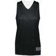 thumbnail image 1 of ASI 163.420.2XL Maillot Réversible en Tricot pour Femmes 2.0, Noir & Blanc - 2TG, 1 of 1