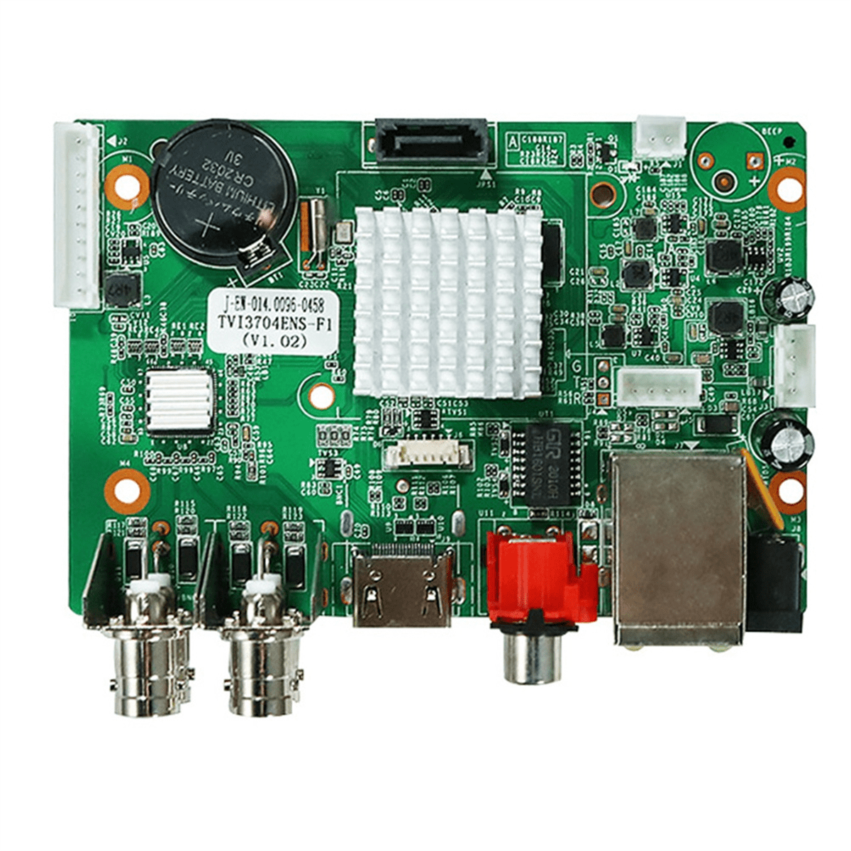 Placa base DVR 4CH XVR STVI Audio Coaxial TVI/AHD/DVR/NVR/CVI ...