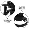 thumbnail image 3 of Homoyoyo Bike Horn Black Compact Design for Road Bikes Loud Clear Warning Sound Safety, 3 of 8