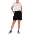 thumbnail image 3 of Athletic Works Women's French Terry Athleisure 7" Drawstring Short, 3 of 6