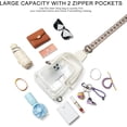 thumbnail image 3 of Clear Bag for Stadium Events, Clear Purses for Women Crossbody Transparent Bag, Clear Stadium Bag for Concerts, 3 of 8