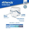 thumbnail image 6 of Attends Care Disposable Underwear Pull On with Tear Away Seams Large, APV30100, 25 Ct, 6 of 7