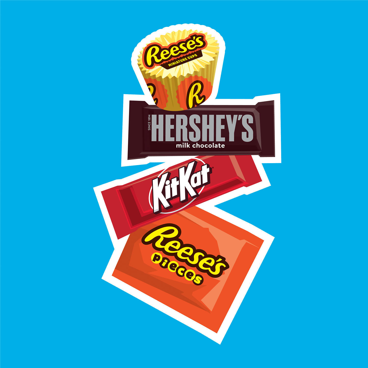 Hershey's, Kit Kat & Reese's Party Pack, 24.8 oz photo 4