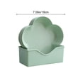 thumbnail image 3 of shyuyusa 5pcs Dining Plate Set with Base, Household Desktop Food Storage Tray, 3 of 6