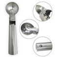 thumbnail image 3 of Solid Stainless Steel Ice Cream Scoop, 2 Packs Fruit Dipper, Watermelon Scoop, Easy Trigger Ice Cream Scoop, 3 of 4