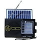 thumbnail image 2 of Mini Radio Solar Portátil: 8 Bandas de Radio,  Bluetooth, USB, Micro SD, Lampara LED, Recargable, 2 of 8