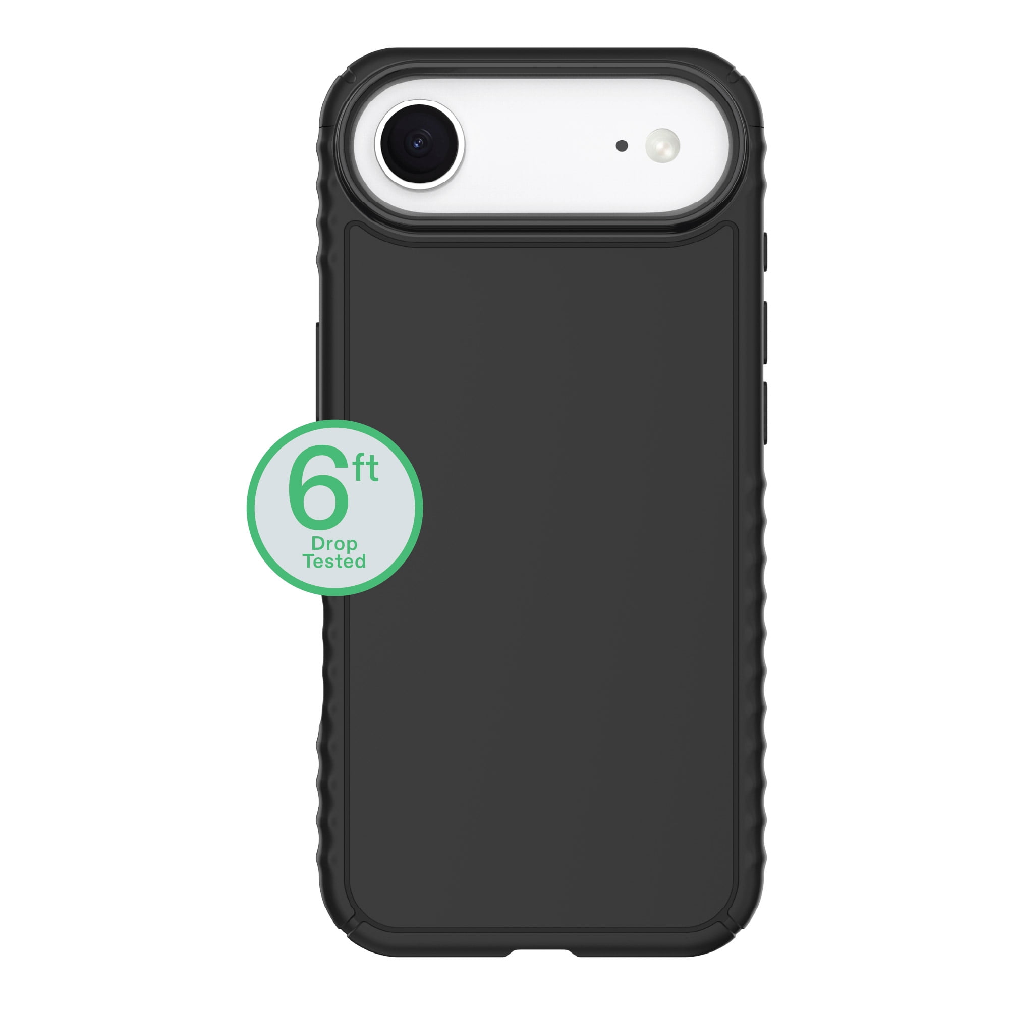 onn Protective Gel Phone Case for iPhone Air - Black