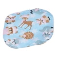 thumbnail image 1 of Serviette Menstruelle Réutilisable, Anti-Fuites 5 Pcs Motif de Dessin Animé Protège-Dessous en Tissu Lavable pour Femmes, 1 of 7