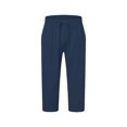 thumbnail image 5 of Blekii Men's Casual Summer Shorts, Solid Color Cotton Flat Front Shorts, Fashionable Lightweight Bottoms for Hot Weather, Versatile Pants for Beach, Lounge, Or Daily Outings,, 5 of 9