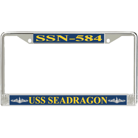USS Seadragon SSN-584 License Plate Frame