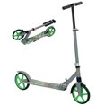 thumbnail image 1 of Qaba Scooter for Kids Ages 6-12, Kick Scooter with Adjustable Height, Green, 1 of 10