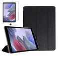 thumbnail image 1 of Cover For Samsung Galaxy Tab A7 Lite 8.7 SM-T220 SM-T225 Tablet Case Tri-fold Hard PC Back Cover Tab A7 Lite 2021 Case Funda Slik Black glass A7 Lite T220 T225, 1 of 6