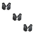 thumbnail image 2 of Maytalsory Lightweight And Shockproof Skeleton Riding Gloves For Autumn Winter Breathable And Comfortable Nylon Quick-drying white L 3Set, 2 of 6
