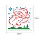 thumbnail image 2 of Plantillas navideñas para ventanas, 12 piezas de plantillas navideñas reutilizables para niños y adultos, plantillas navideñas de plástico para pintar para ventanas, álbumes de recortes y manualidades, 2 of 5