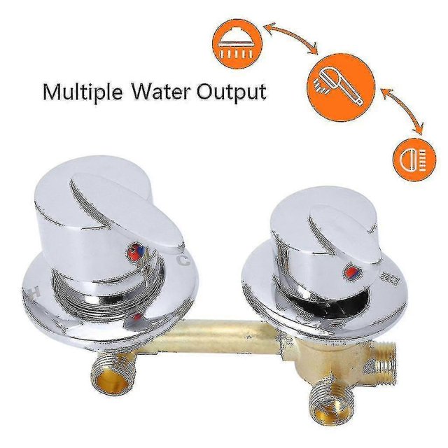 4-way shower faucet control brass shower room faucet mixer shower room - in stock