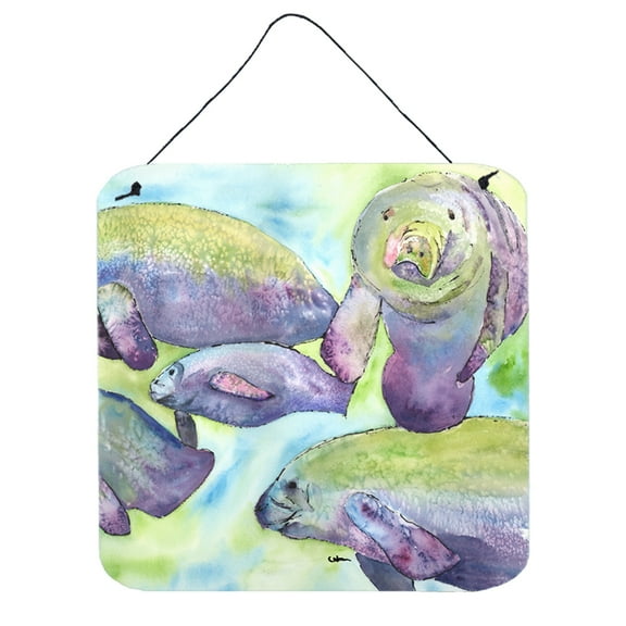Manatee Wall or Door Hanging Prints