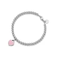 thumbnail image 3 of La pulsera clásica de corazón de estilo dulce y romántico está disponible en una variedad de colores y estilos para adaptarse a varias combinaciones., 3 of 5