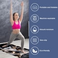 thumbnail image 2 of Shepherd Dog Yoga Mat Towel with Storage Bag, 72.8"x26.8" - Suitable for Yoga, Pilates, Fitness, etc., 2 of 6