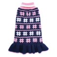 thumbnail image 3 of Suéter para perro Otoño Invierno Ropa para perros Abrigos cálidos para perros Jersey Lindo suéter para perros Vestido con correa Agujero Cuello alto Suéter para perros M, 3 of 5
