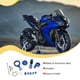 thumbnail image 4 of Kit de soporte de montaje Riwesomey para motocicleta piezas resistentes azul, 4 of 6
