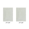 thumbnail image 3 of Better Trends Premium 2 Piece Bathroom Rug Set 100% Cotton, Extra Soft Tufted Bath Mat, Water Absorbent & Reversible Mat, Ivory Lux Collection, 3 of 6