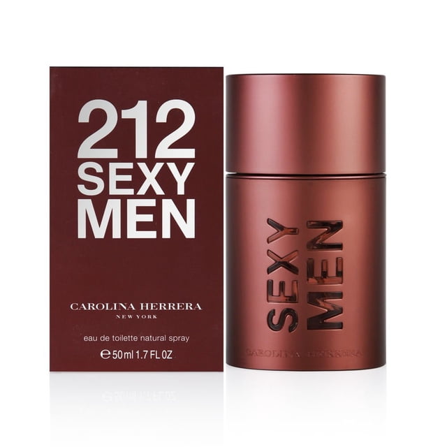 Perfume Carolina Herrera 212 Sexy Eau De Toilette para hombre, 50 ml