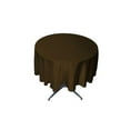 thumbnail image 2 of LA Linen Bridal Satin Round Tablecloth, 2 of 7
