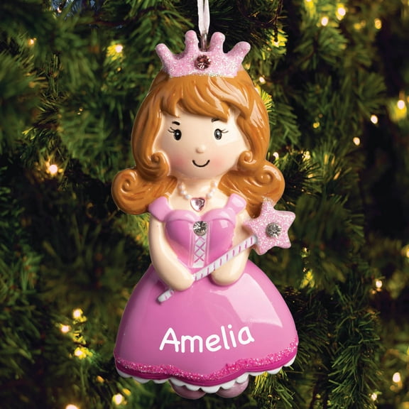 Personalized Princess Ornament