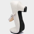 thumbnail image 6 of Msgweeeg Jazz Shoes Character Shoes Female Teacher Latin Dance Shoes Adult Body Dance Exercise Plus Size Shoes Trendy Mid Heel Dance Shoes, 6 of 10
