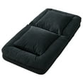 thumbnail image 1 of Grand Canapé-Lit de Repos Réglable à 5 Positions – Fauteuil de Sol pour Chien Humain avec 2 Oreillers Doux, Fauteuil Inclinable Pliable Confortable en Chenille Type Tatami en Forme de Pouf – Salon, Chambre, Lecture, 1 of 8