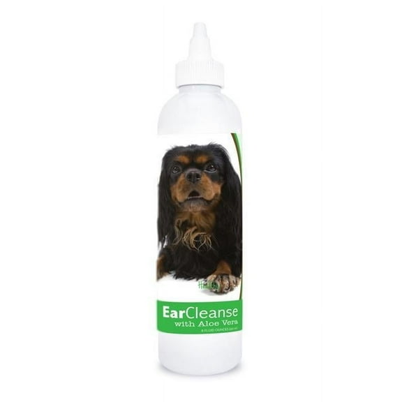 Healthy Breeds 840235197775 8 oz English Toy Spaniel Ear Cleanse with Aloe Vera Cucumber Melon