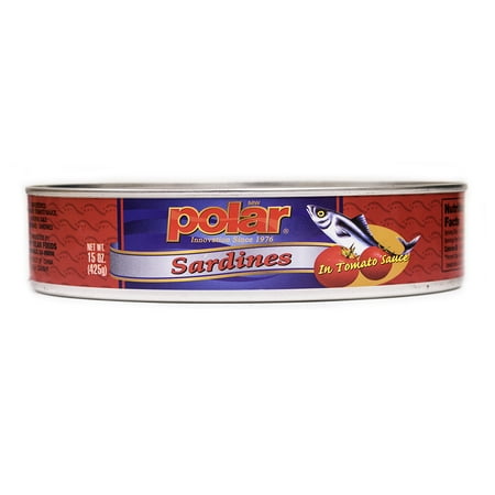 Mirror Sardine - (3 Pack) MW Polar Sardines in Tomato Oval 15 oz.
