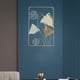 thumbnail image 5 of Decoración de pared nórdica con marco, decorativa, decoración moderna para colgar en la pared, escultura de pared artística para cafeterías, restauran Estilo B BLESIY Colgar en la pared, 5 of 8