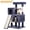 Gray, variant on 36 inches Cat Tree for Indoor Cats Cat Tower with Scratching Posts Multi-Level Cat Furniture Condo with Ramp Perch Spacious Cat Cave (Dark Grey)