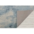 thumbnail image 4 of Unique Blue Ivory Rustic Area Rug 2x5 3x10 4x5 6x8 7x10 8x11 9x12 Feet Size, 4 of 5