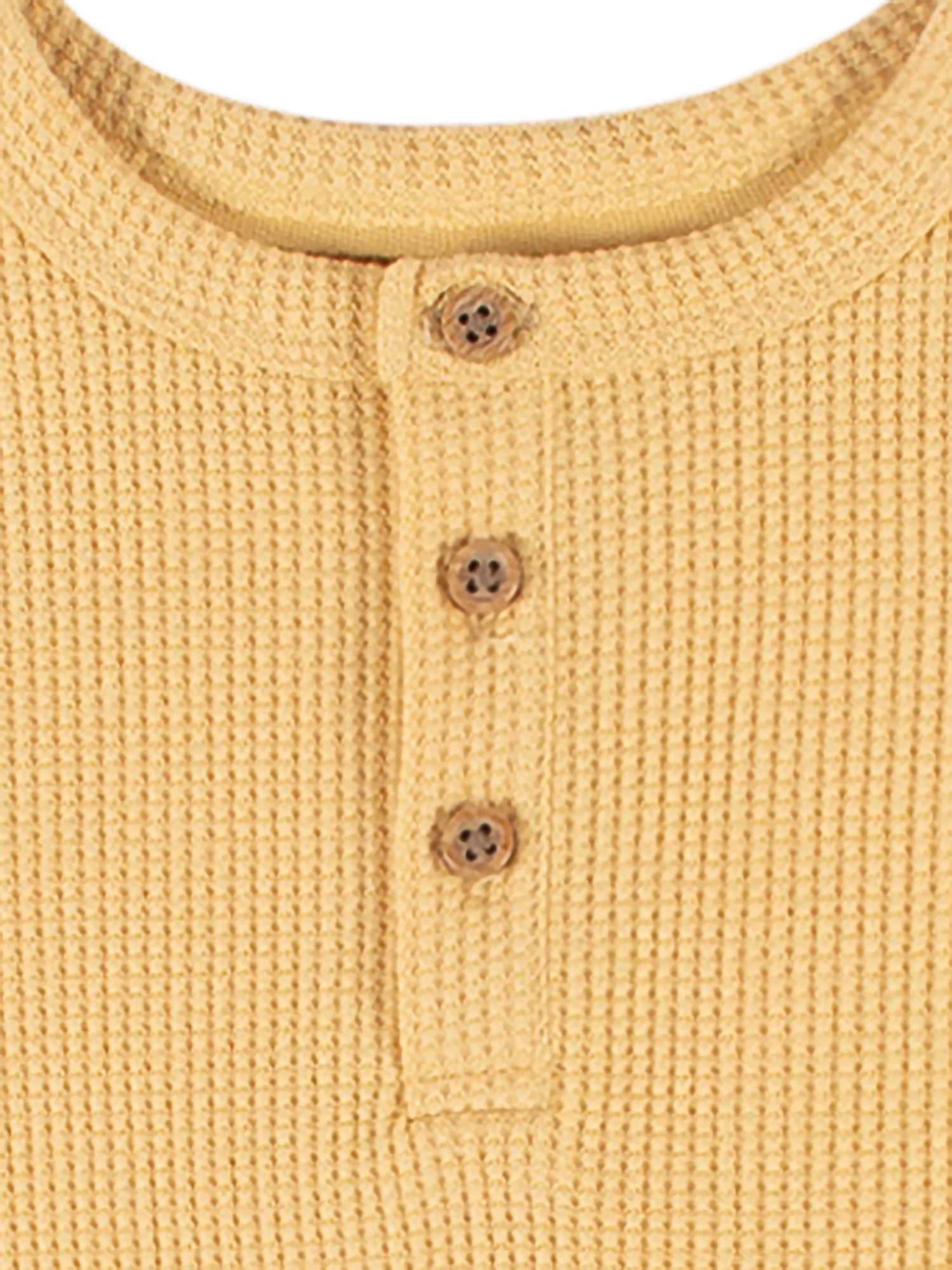Modern Moments by Gerber Toddler Boy Long-Sleeve Casual Waffle Henley T-Shirts, 2-Pack, 12M-5T