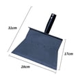 thumbnail image 2 of Steel Flat Shovel Garden Cleaning Shovel with Riveted Head Multi Purpose 27Cm Single Head for Weeding Sticker Removal, 2 of 7