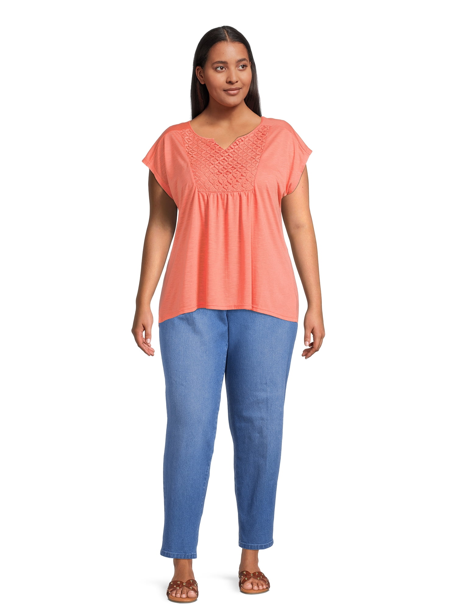 JMS Just My Size by Hanes Women's Plus Size 2 Pocket Pull On Pants, Single and 2 Pack