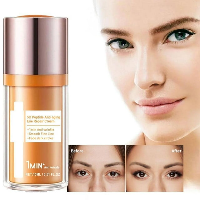 PAPA FEEL 5D Peptides Crema para ojos reparadora antienvejecimiento 15 g Crema renovadora para ojos Mejor