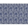 thumbnail image 2 of Zelouf Darcy Floral Lace , Sewing, DIY, Crafts Fabric by the Yard, 449 Deep Blue, 1 Yard, 2 of 2