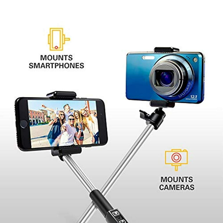Polaroid 40 Inch Bluetooth Selfie Stick For IOS Android Devices