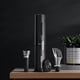 thumbnail image 3 of Electric Wine Bottle Opener Set Black Samurai Automatic Corkscrew Tool Kit, 3 of 5