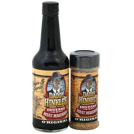 Daddy Hinkle's Combo Wet & Dry Rub Marinade, 15 oz (Pack of