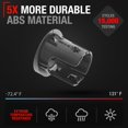 thumbnail image 3 of T1A Parking Sensors Housing Bezel, Rear Driver Side - Compatible with 2015-2020 Ford F-150 - Rear Bumper Parking Aid Sensor Bezel, Plastic - OEM FL3Z15K861AB, 3 of 5