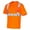 Orange, variant on JORESTECH Hi-Vis Short-Sleeved Work Safety T-Shirt, Solid Heat-Transferred Reflective, TS-16 (Yellow, L)